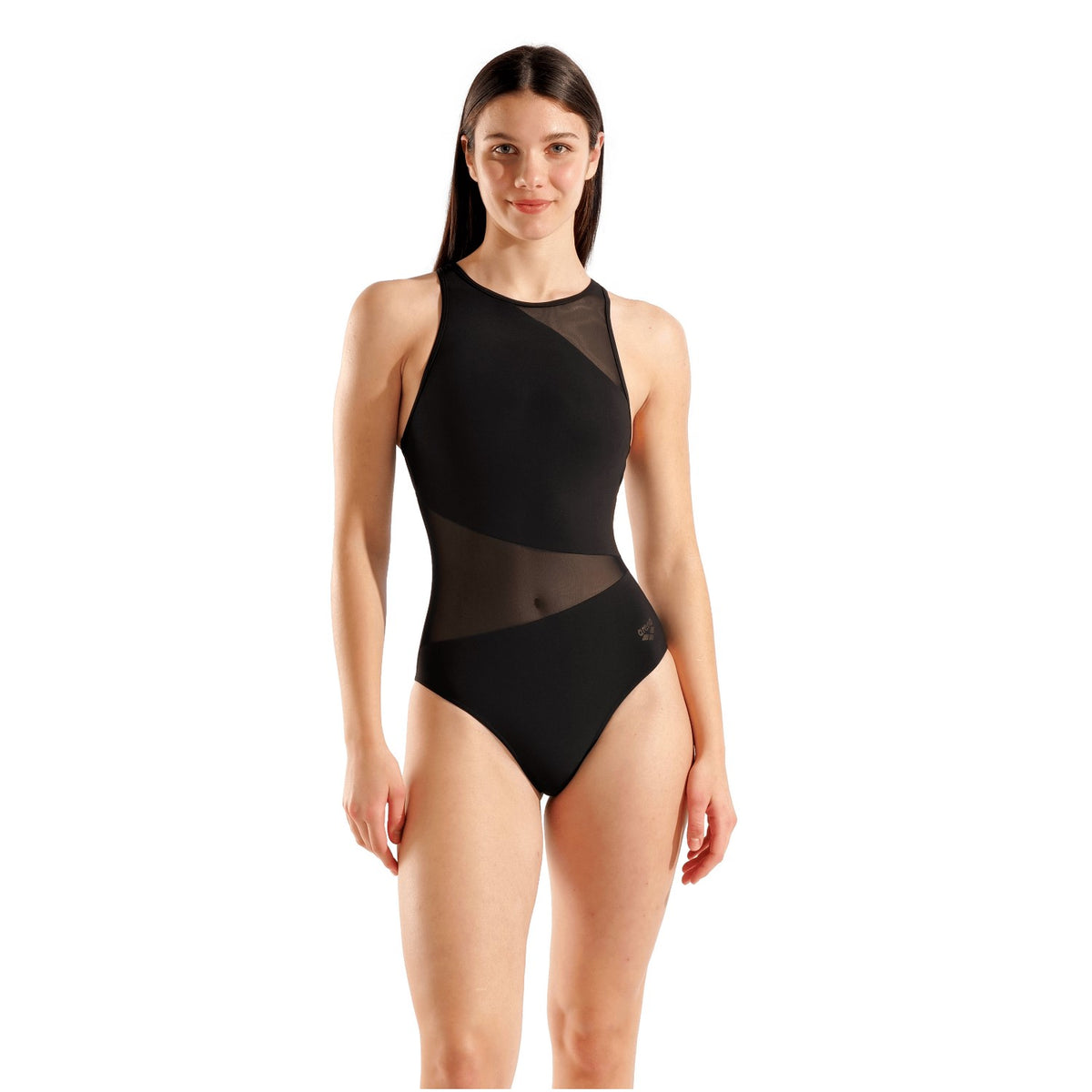 arena Mesh Angle Badeanzug für Damen