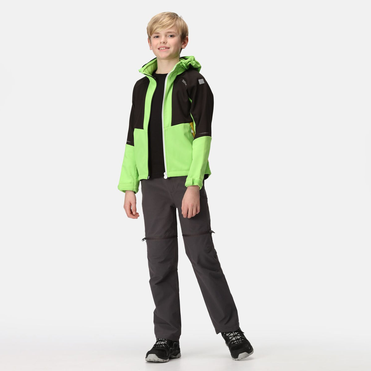 Regatta Softshelljacke Kinder mit Kapuze Haydenbury