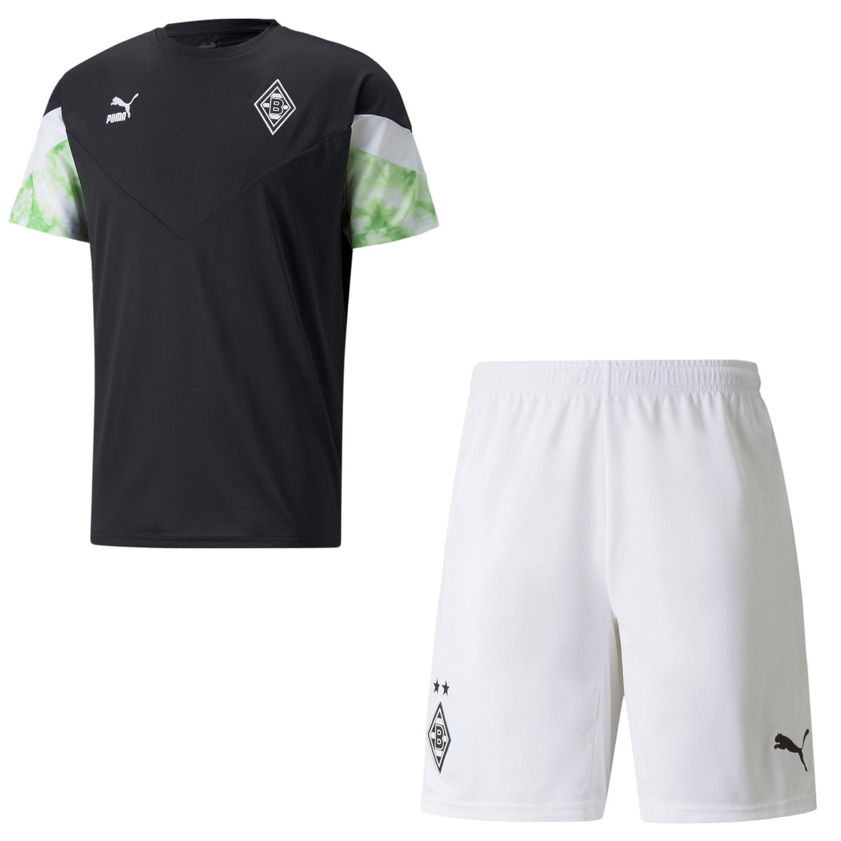 Puma BMG Borussia Mönchengladbach Trikot + Short Outfit Herren