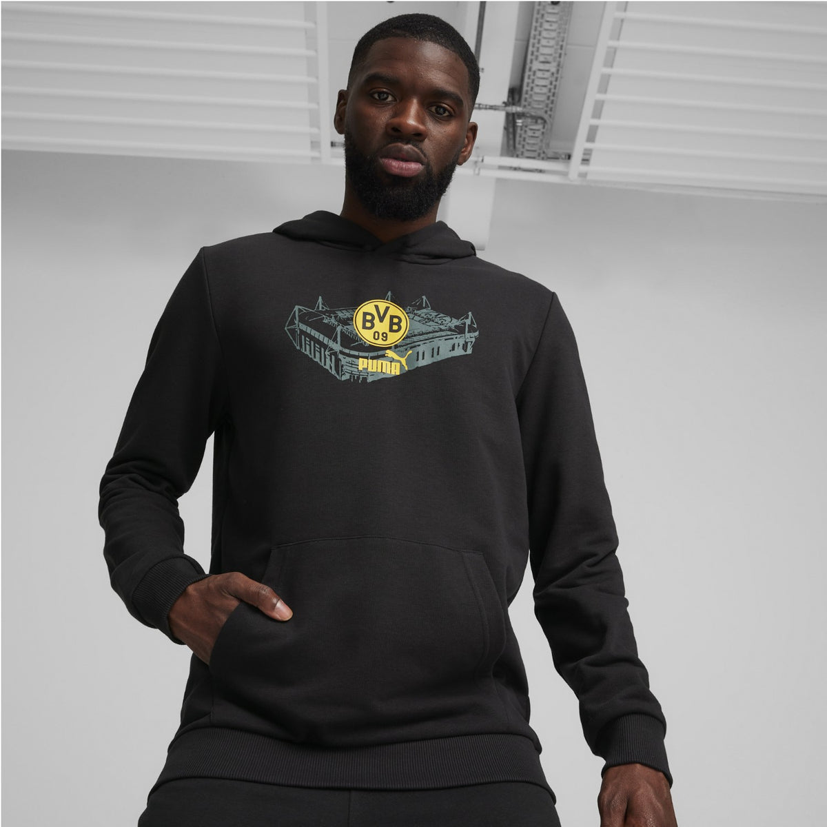 Puma BVB Borussia Dortmund Fanartikel Pullover Herren