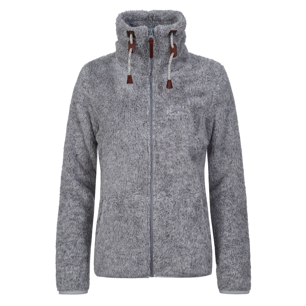 Icepeak Colony Fleecejacke Damen Langhaar Jacke Fleece