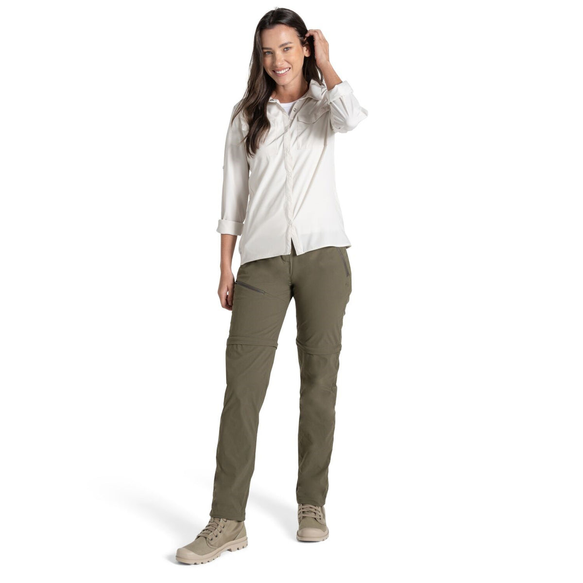Craghoppers NosiLife Zip-off Tropenhose für Damen Insektenabweisend