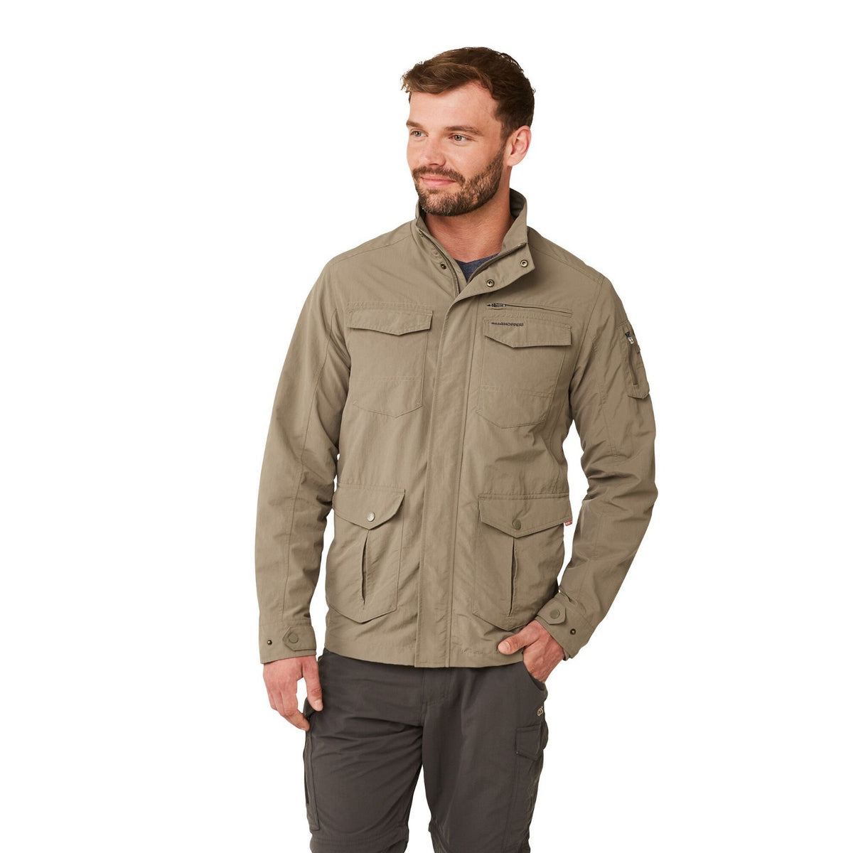 Crahoppers NosiLife Adventure Jacke für Herren produziert mit recycelten Materialien