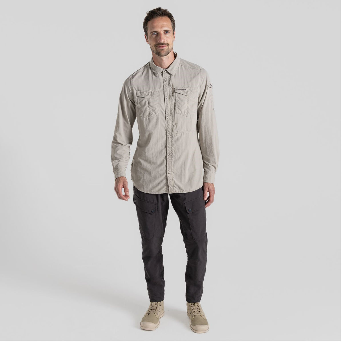 Craghoppers NosiLife Adventure LS II Hemd für Herren Insektenabweisend