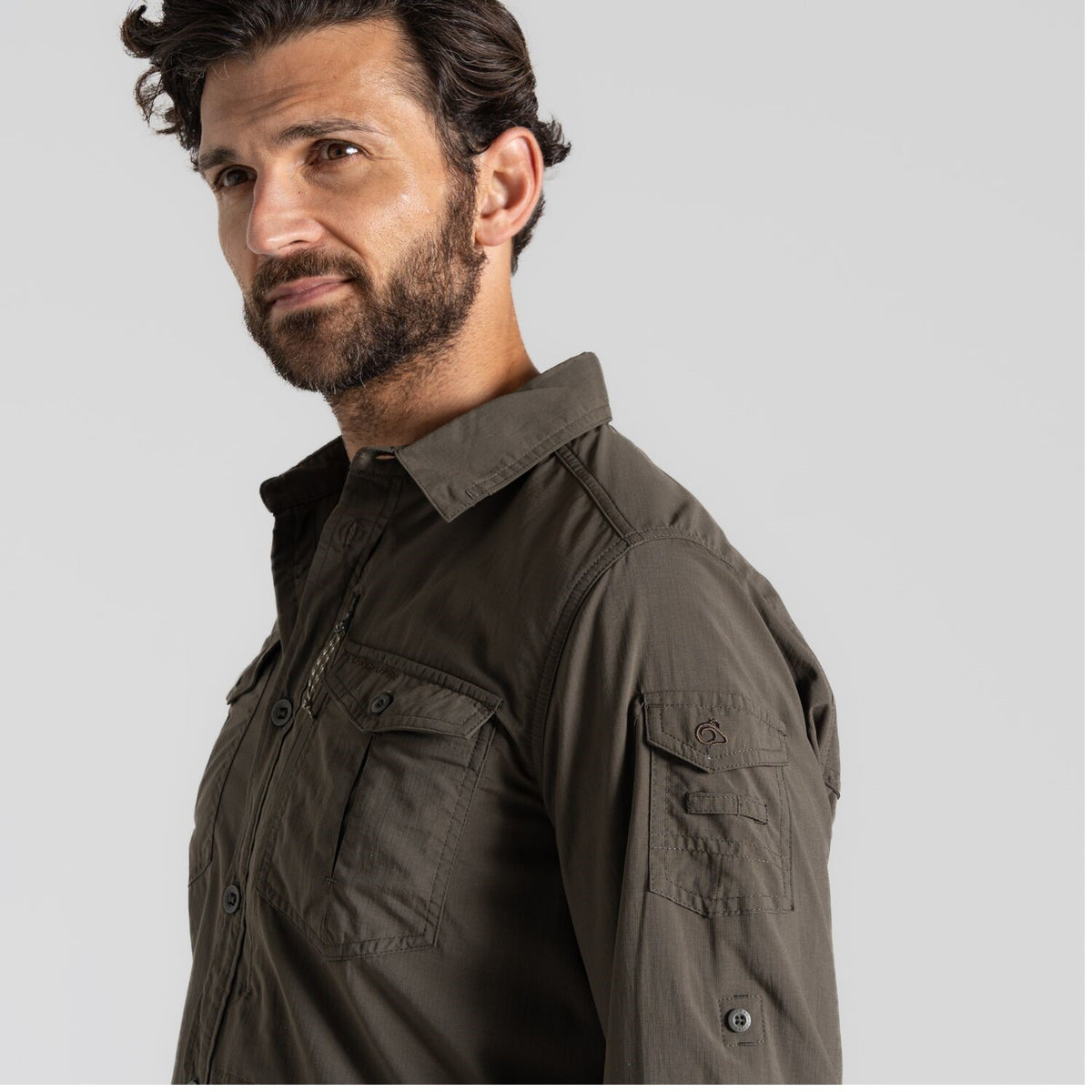 Craghoppers NosiLife Adventure LS II Hemd für Herren Insektenabweisend