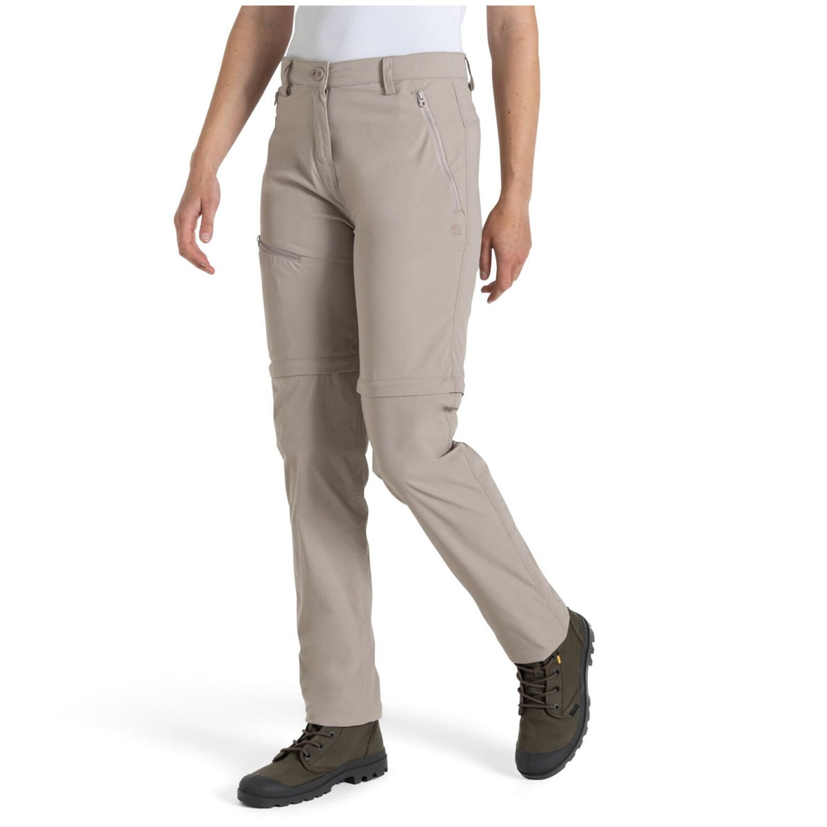 Craghoppers NosiLife Zip-off Tropenhose für Damen Insektenabweisend in Kurzgröße