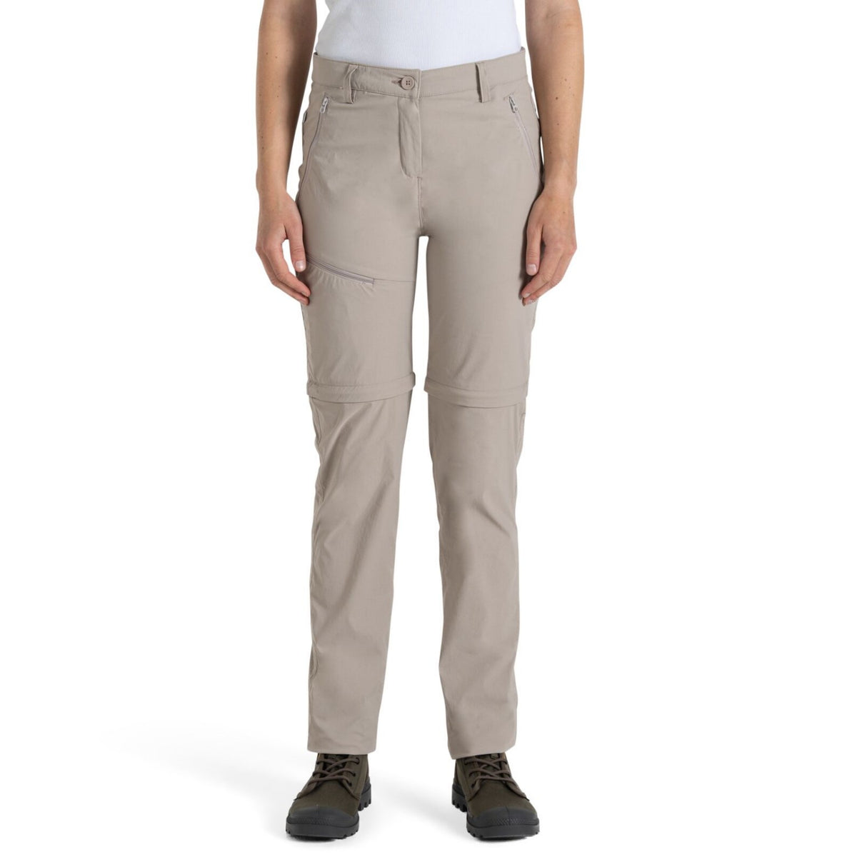Craghoppers NosiLife Zip-off Tropenhose für Damen Insektenabweisend in Kurzgröße