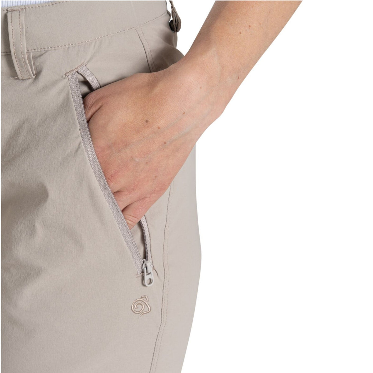 Craghoppers NosiLife Zip-off Tropenhose für Damen Insektenabweisend in Kurzgröße
