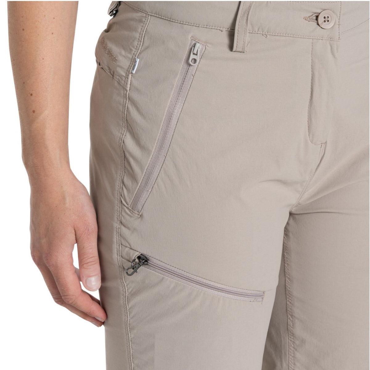 Craghoppers NosiLife Zip-off Tropenhose für Damen Insektenabweisend in Kurzgröße