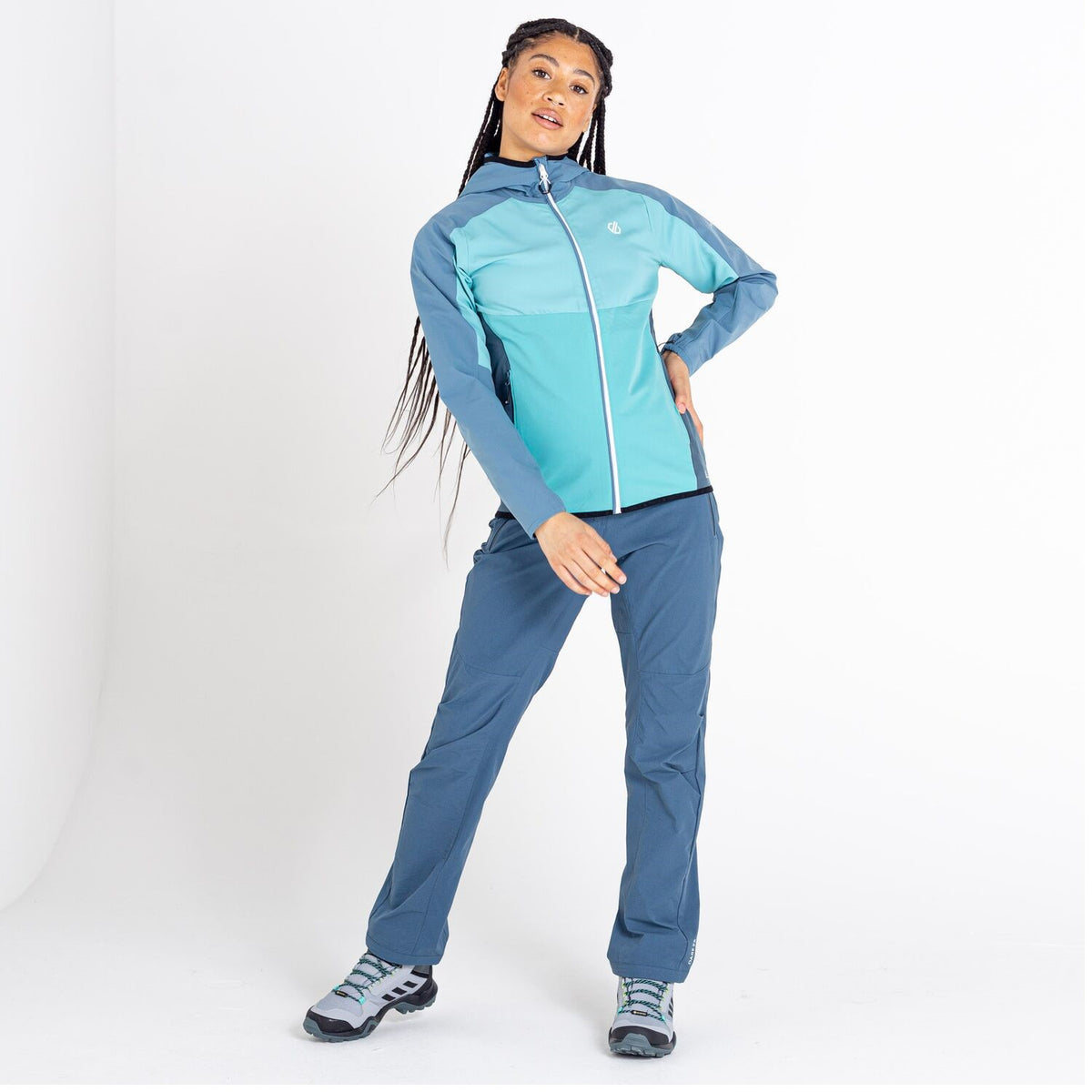 Dare 2B Duplicity II Softshelljacke für Damen mit Kapuze