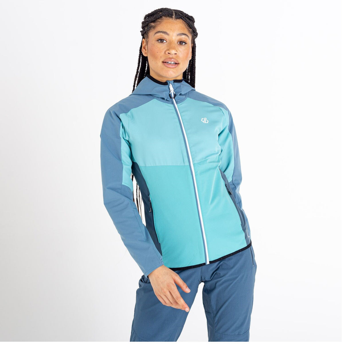 Dare 2B Duplicity II Softshelljacke für Damen mit Kapuze