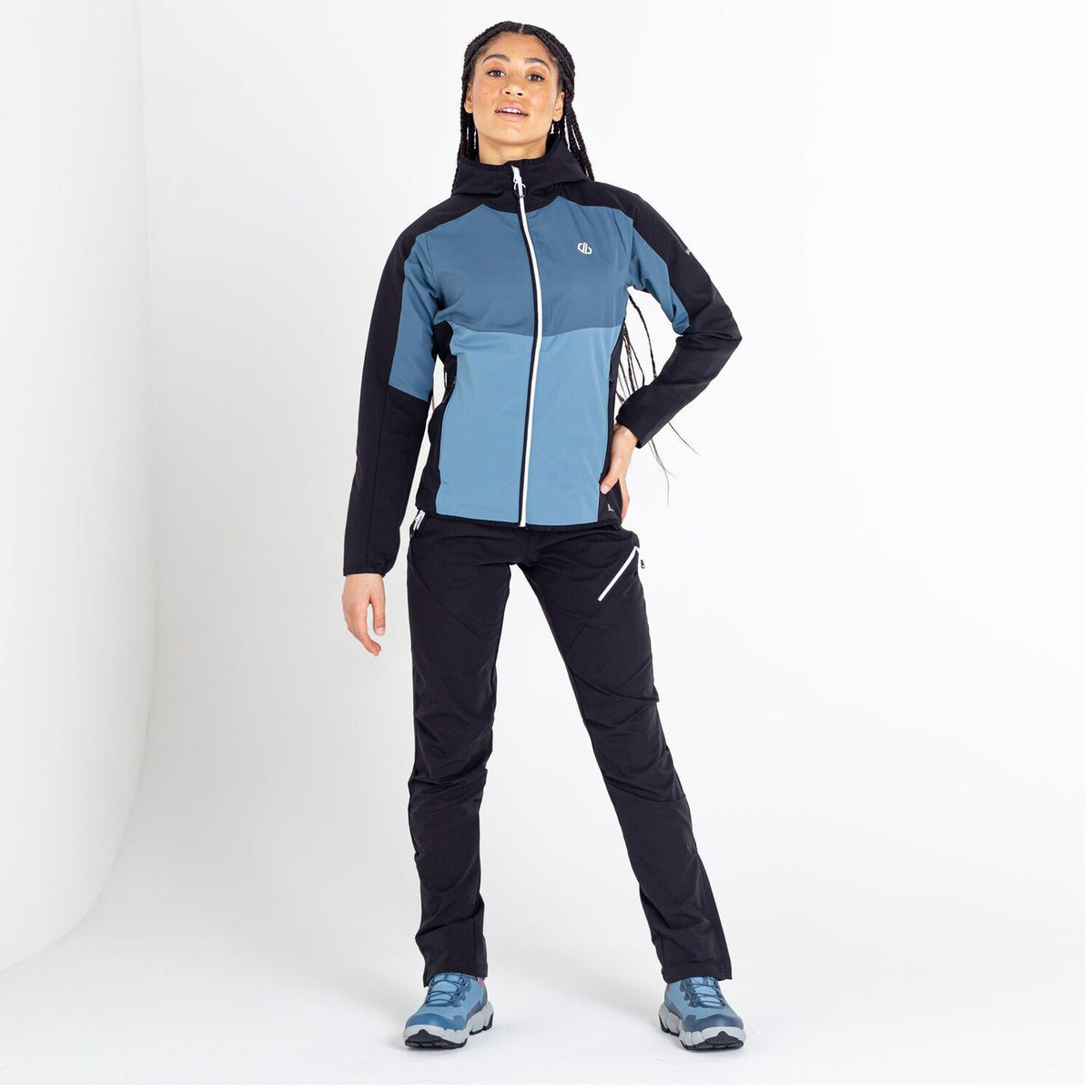 Dare 2B Duplicity II Softshelljacke für Damen mit Kapuze