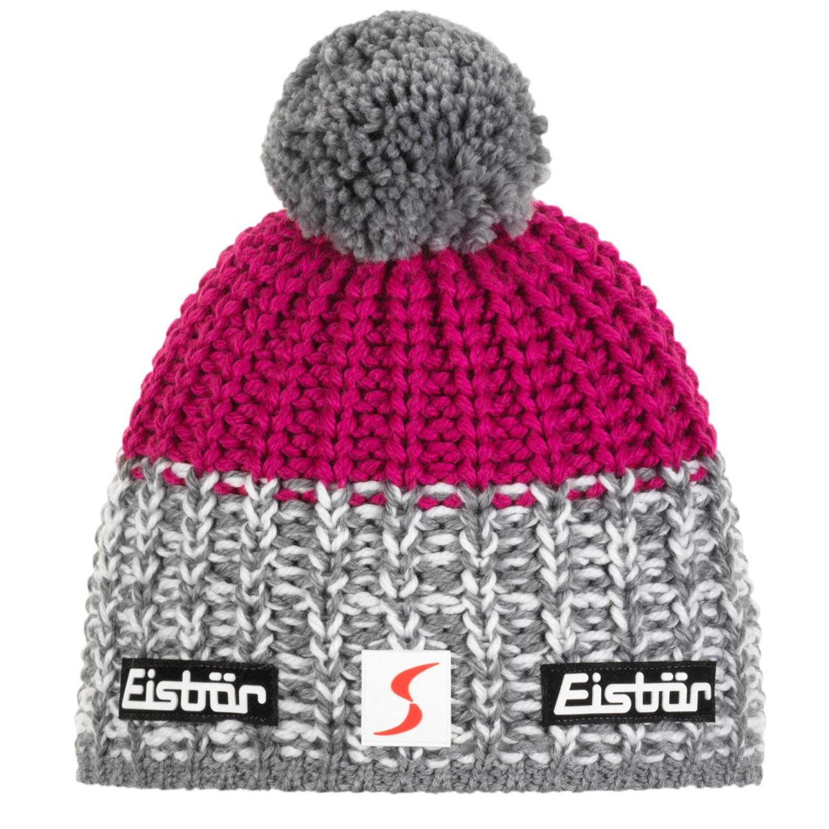 Eisbär Wintermütze mit Bommel für Damen und Herren Focus Pompon MÜ SP