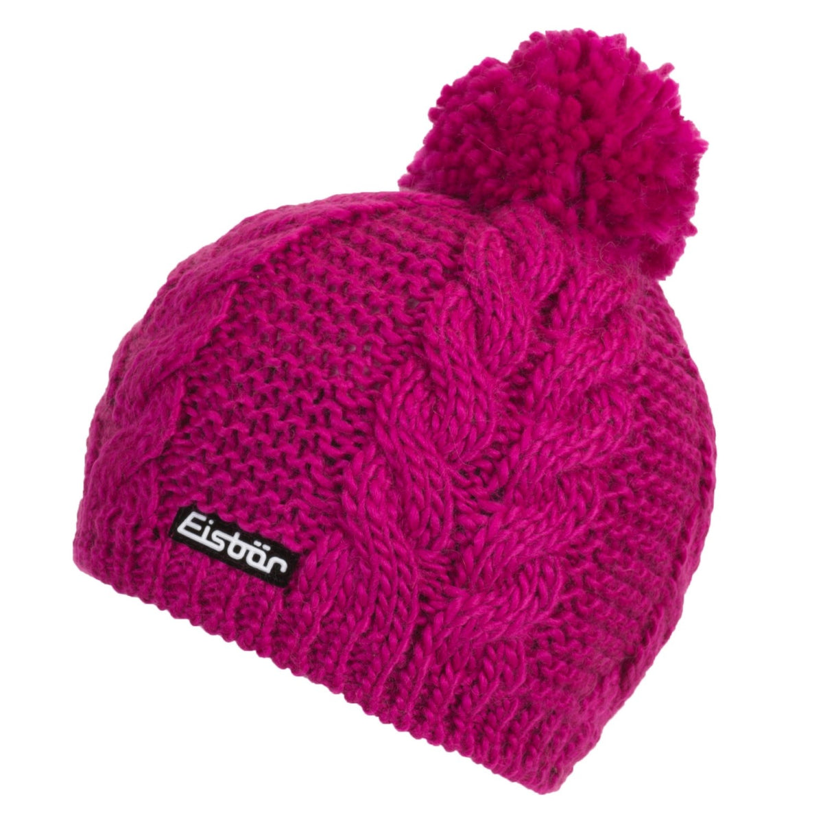 Eisbär Antonia Damen Winter Mütze mit Bommel