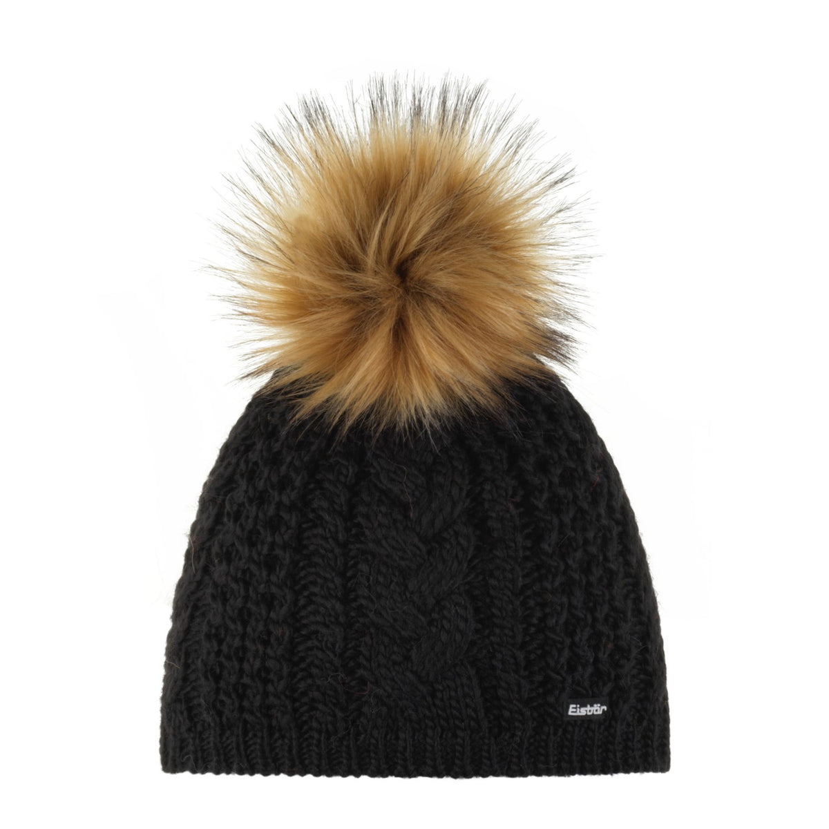 Eisbär Afra Lux Mütze für Damen mit Bommel