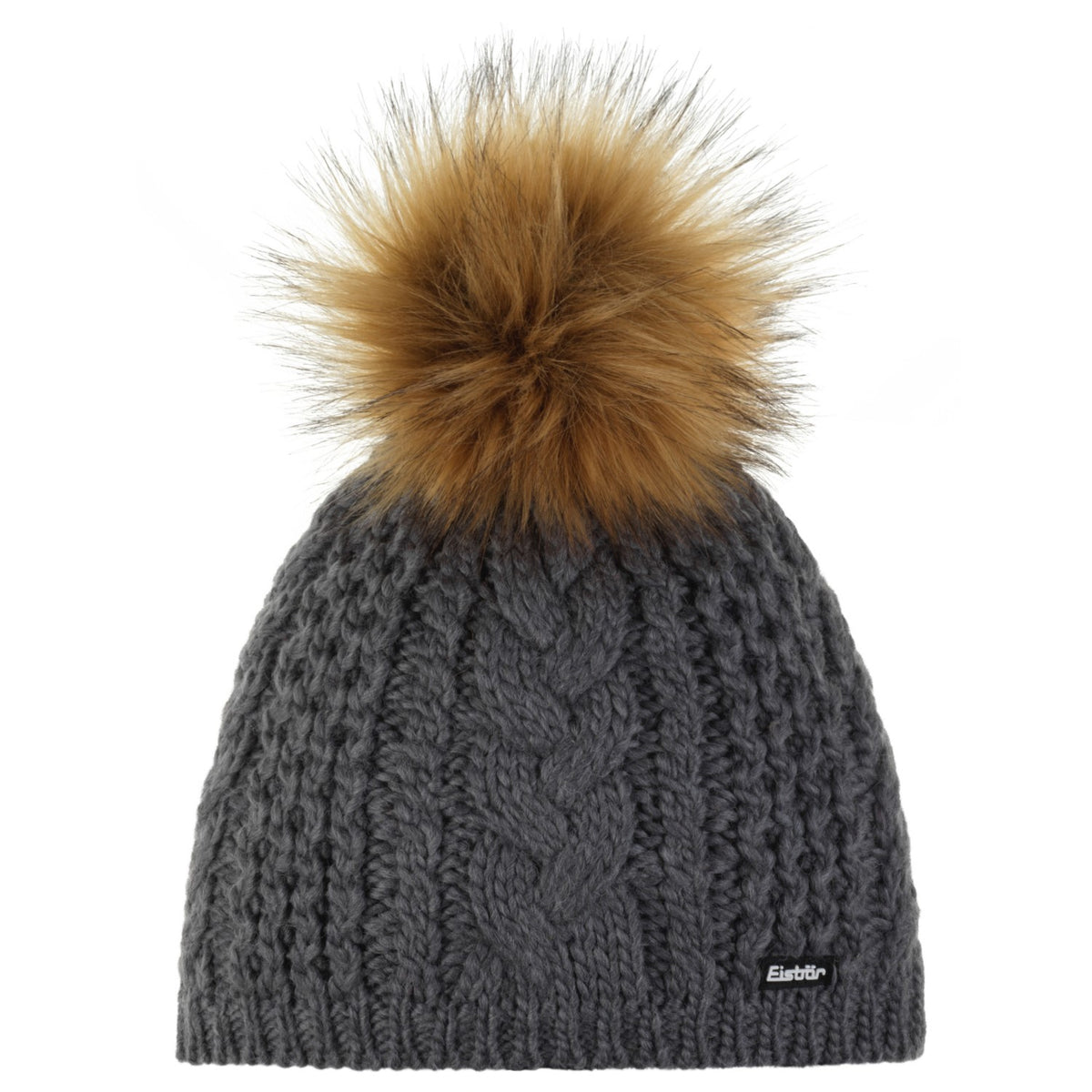 Eisbär Afra Lux Mütze für Damen mit Bommel