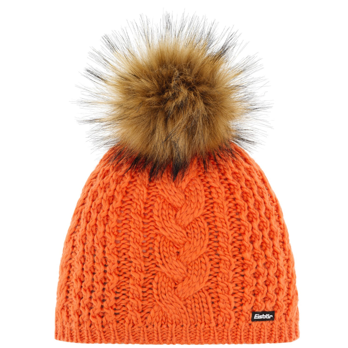 Eisbär Afra Lux Mütze für Damen mit Bommel