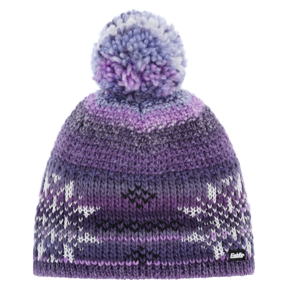 Eisbär Ike Strickmütze mit Bommel für Damen und Herren