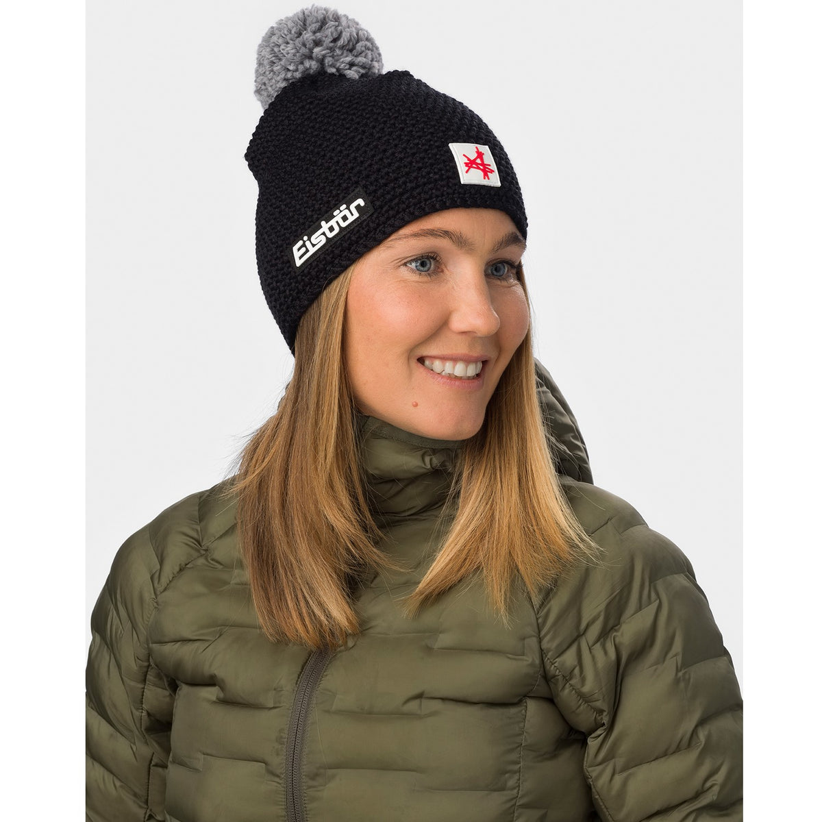 Eisbär Strickmütze Jamie Pompon MÜ SA mit Bommel Unisex