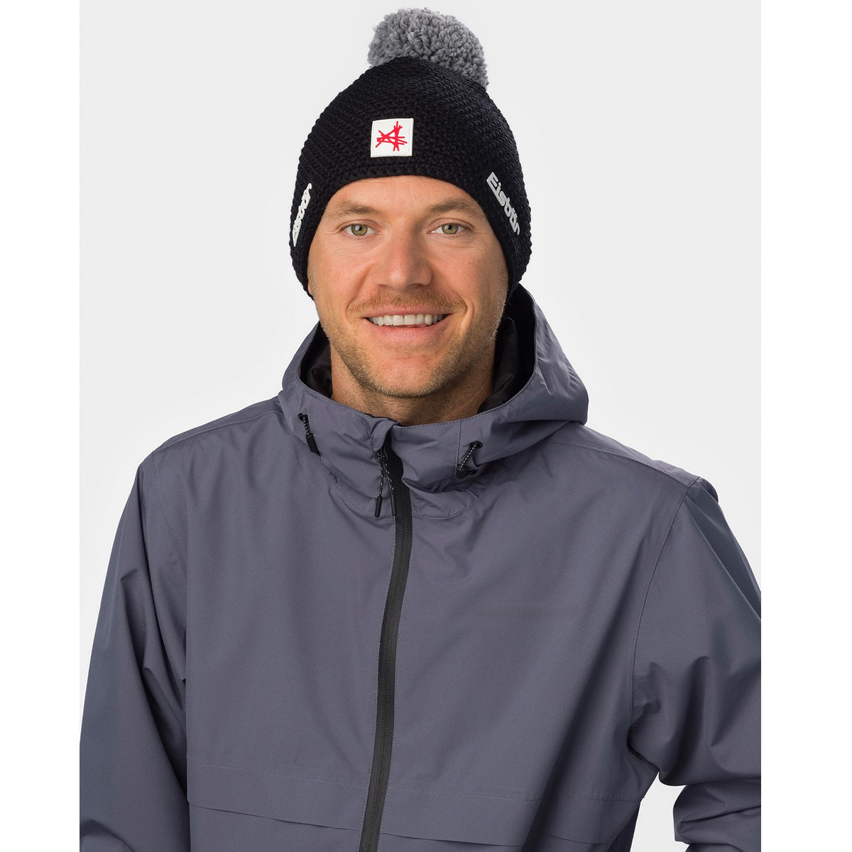 Eisbär Strickmütze Jamie Pompon MÜ SA mit Bommel Unisex