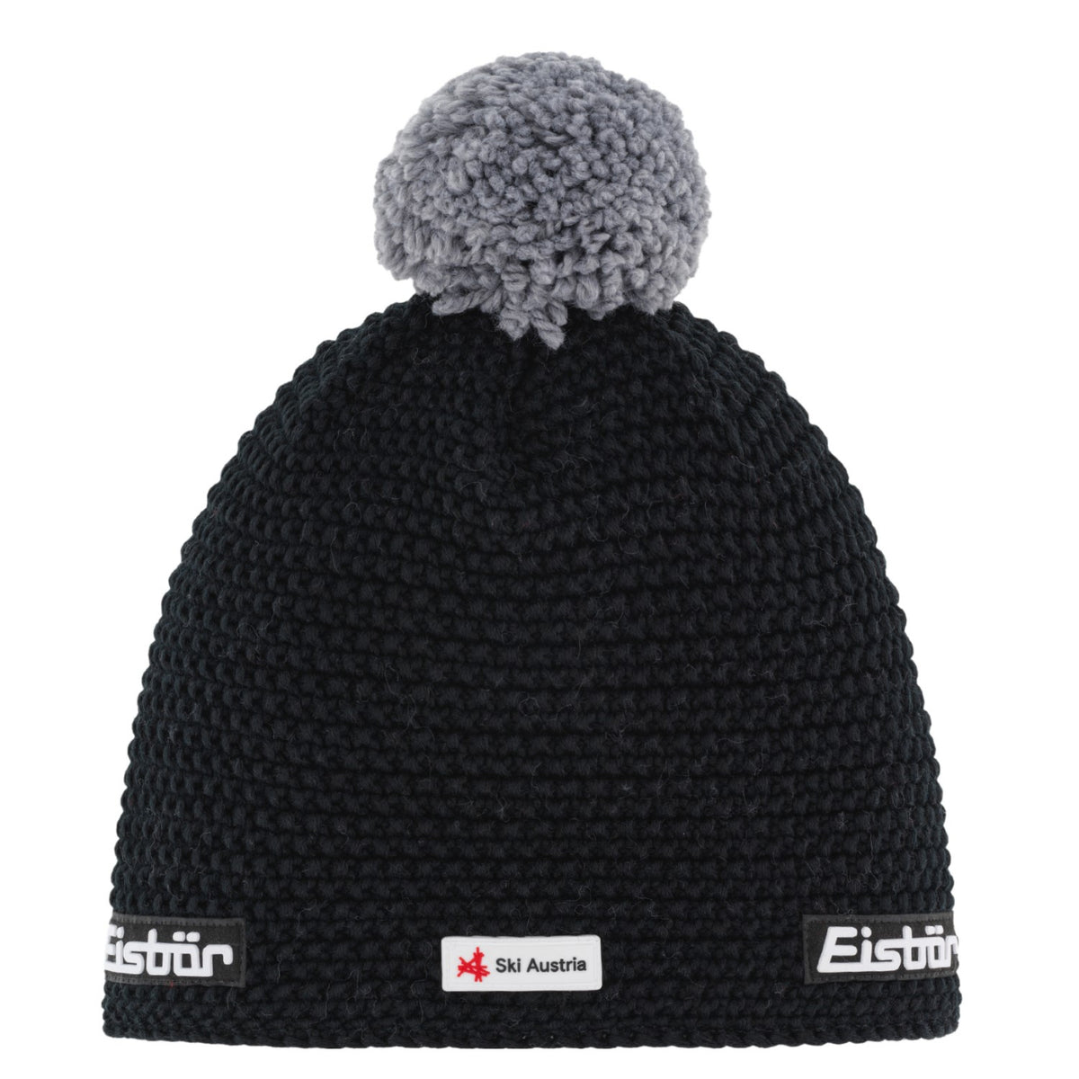 Eisbär Jamie Pompon MÜ SKA Strickmütze mit Bommel Unisex