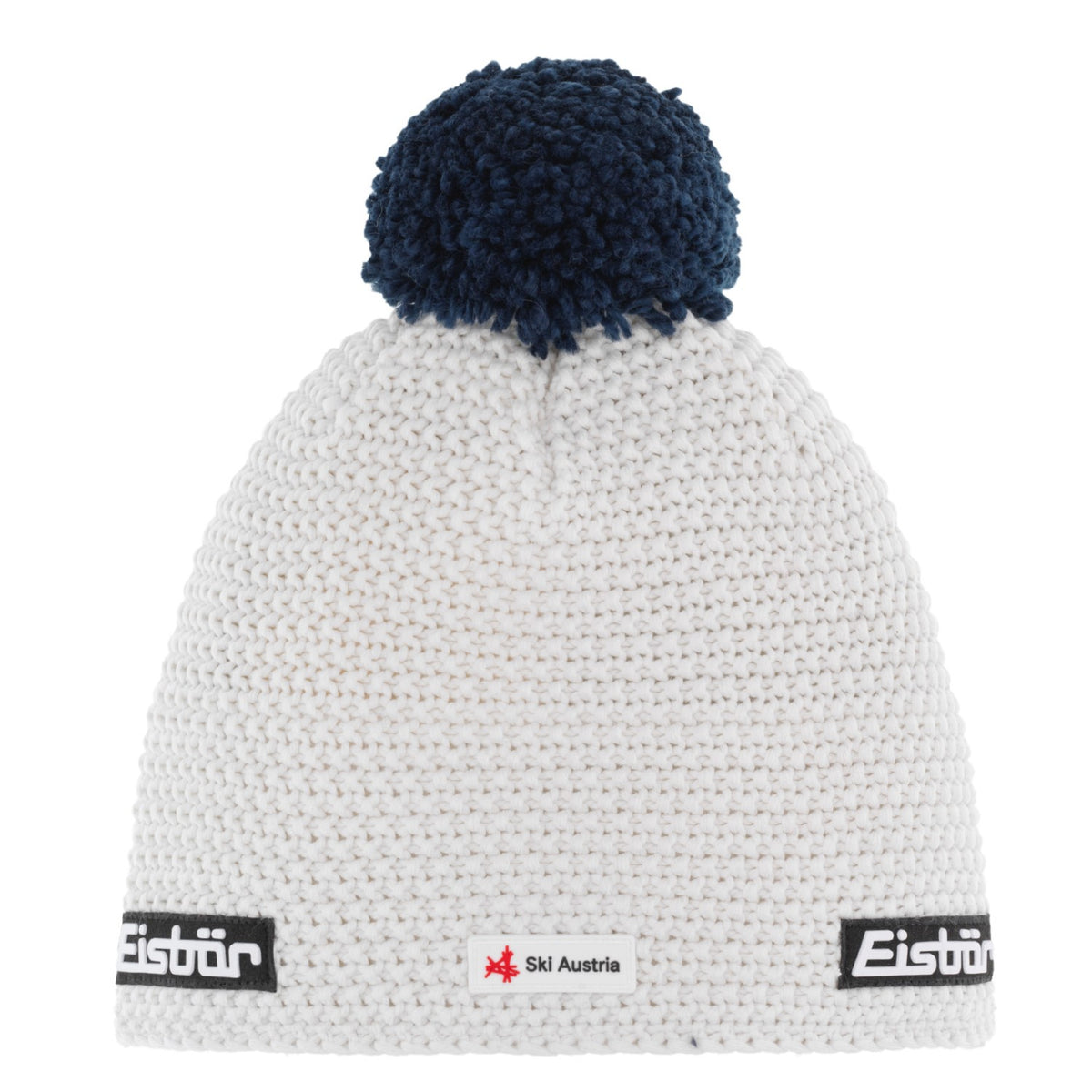 Eisbär Jamie Pompon MÜ SKA Strickmütze mit Bommel Unisex