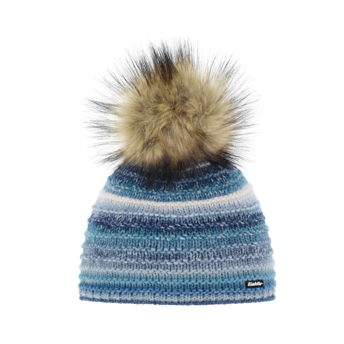Eisbär Mikata Lux Mütze für Damen mit Bommel