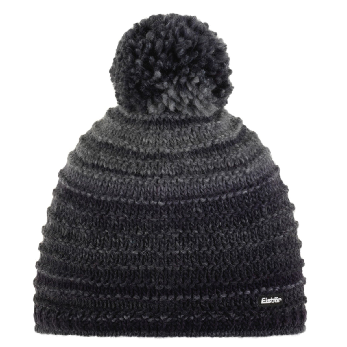Eisbär Mikata Strickmütze mit Bommel für Damen und Herren