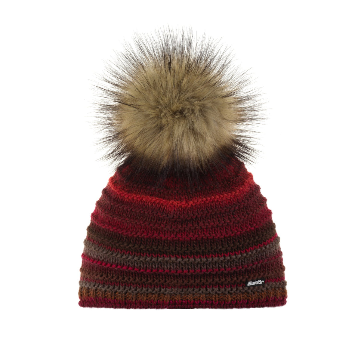 Eisbär Mikata Lux Mütze für Damen mit Bommel