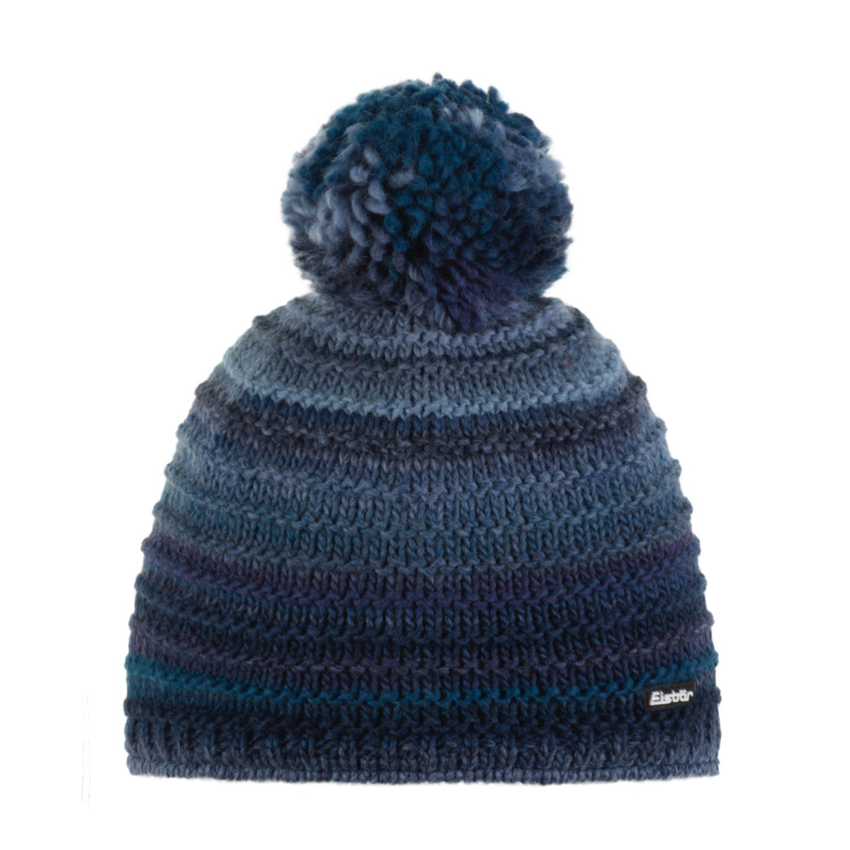 Eisbär Mikata Strickmütze mit Bommel für Damen und Herren