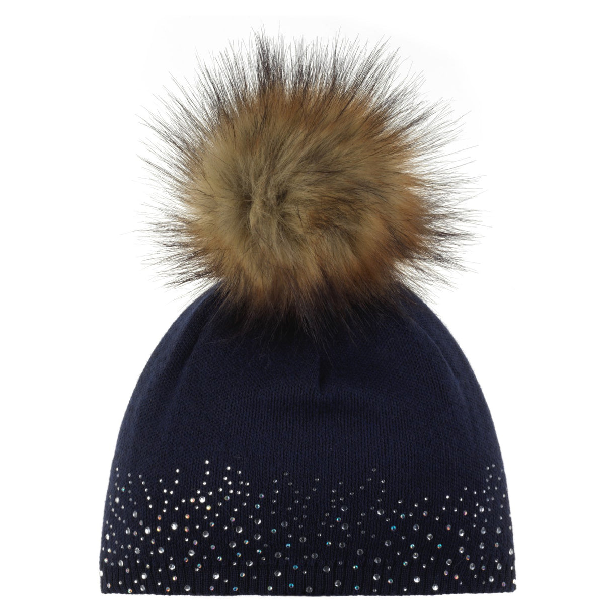 Eisbär Nalin Lux Crystal Mütze für Damen mit Bommel