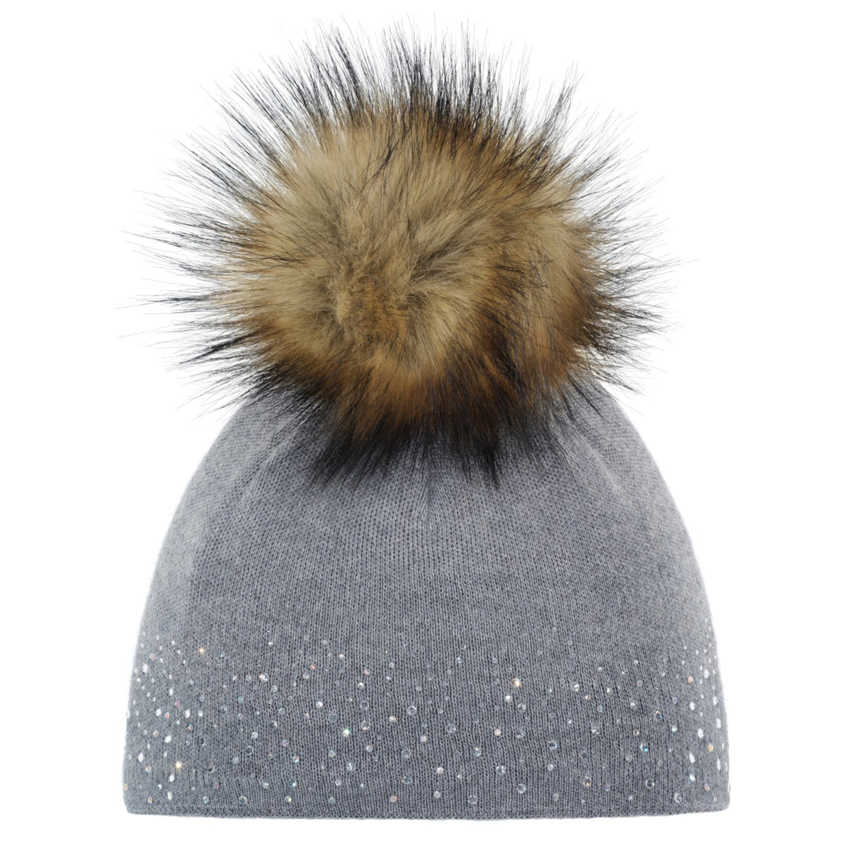 Eisbär Nalin Lux Crystal Mütze für Damen mit Bommel
