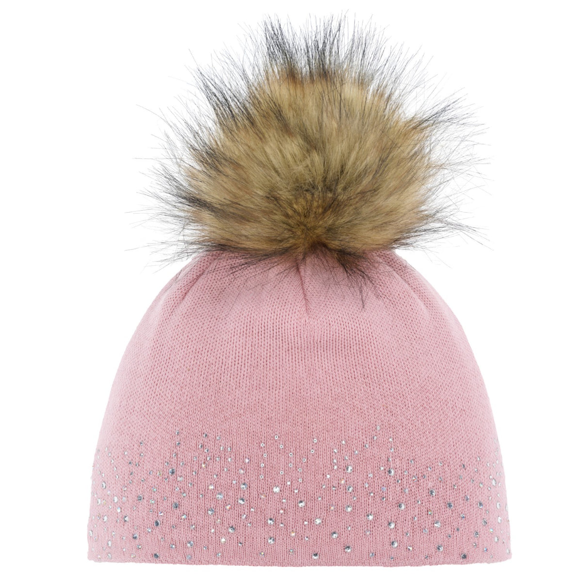 Eisbär Nalin Lux Crystal Mütze für Damen mit Bommel