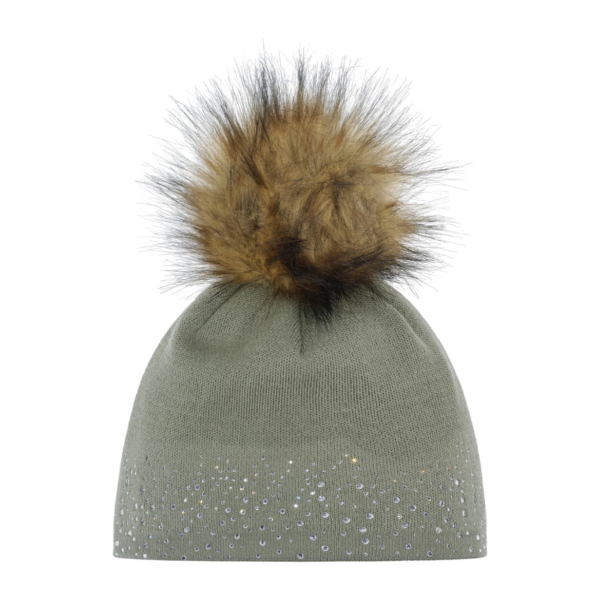 Eisbär Nalin Lux Crystal Mütze für Damen mit Bommel