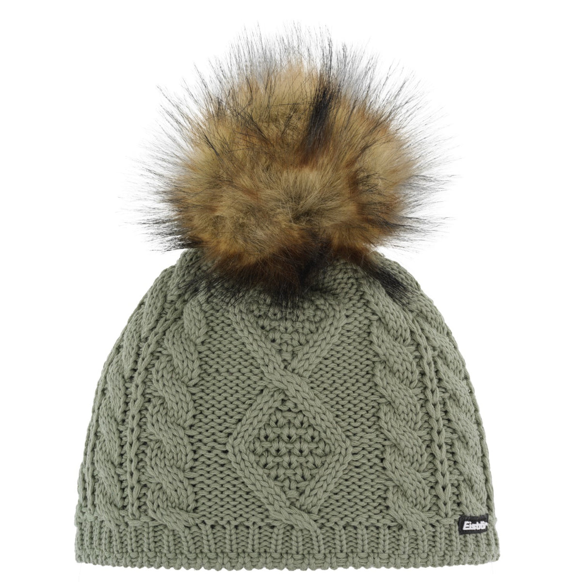 Eisbär Nelia Lux Mütze für Damen mit Bommel
