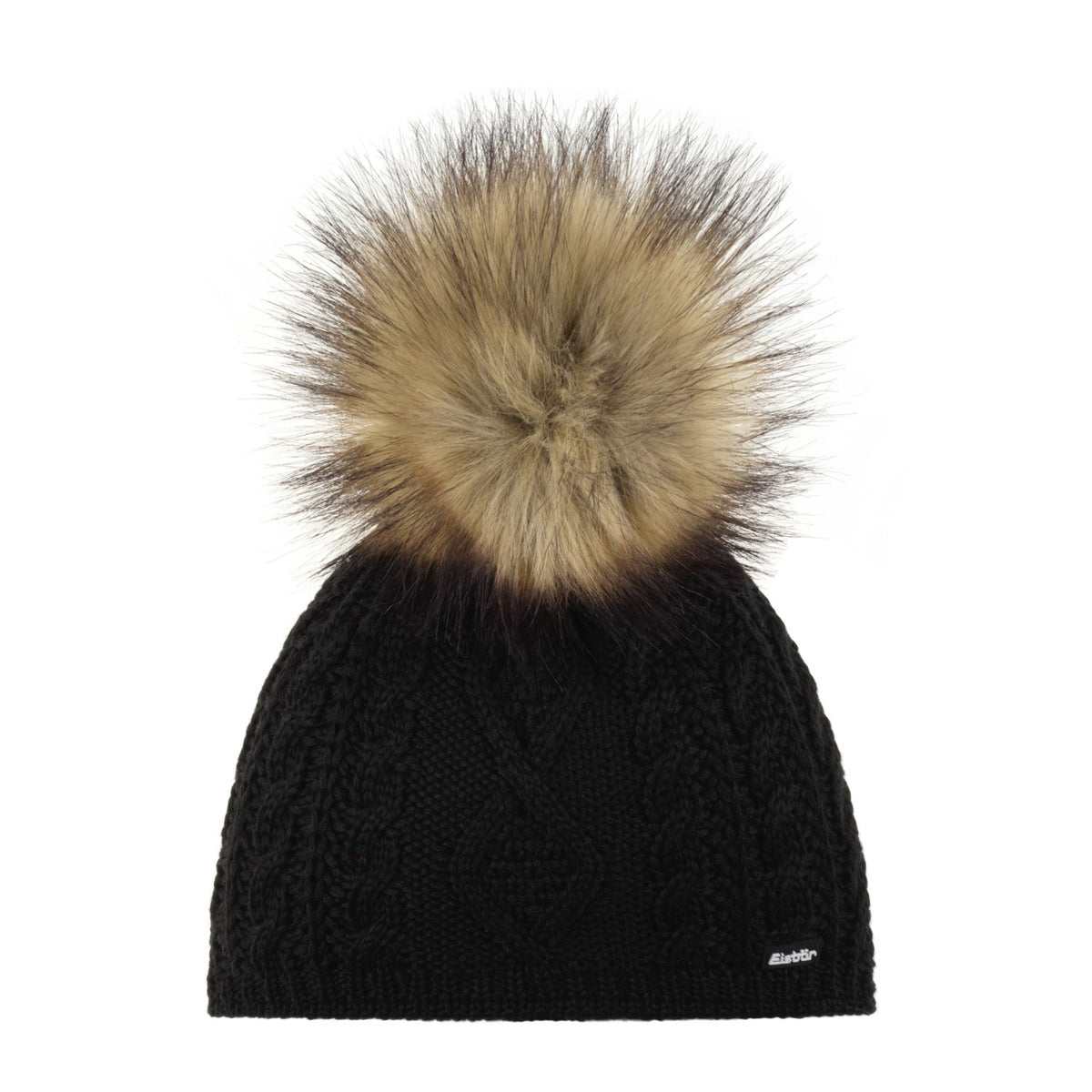 Eisbär Nelia Lux Mütze für Damen mit Bommel