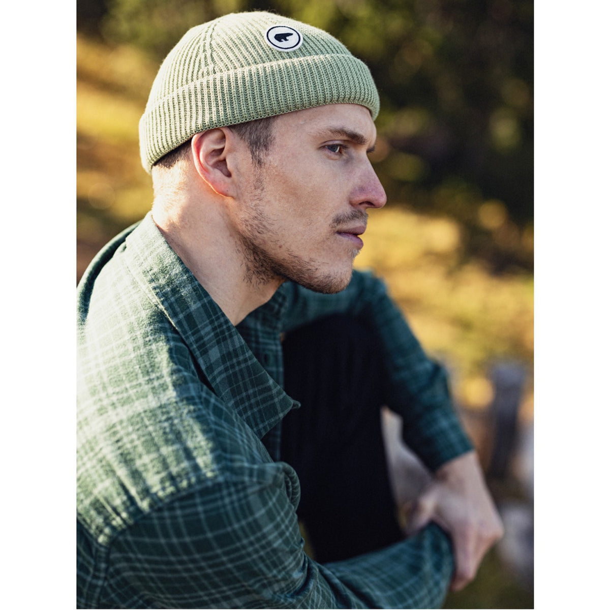 Eisbär Raik MÜ Strickmütze / Fisherman Style für Damen und Herren aus Merinowolle