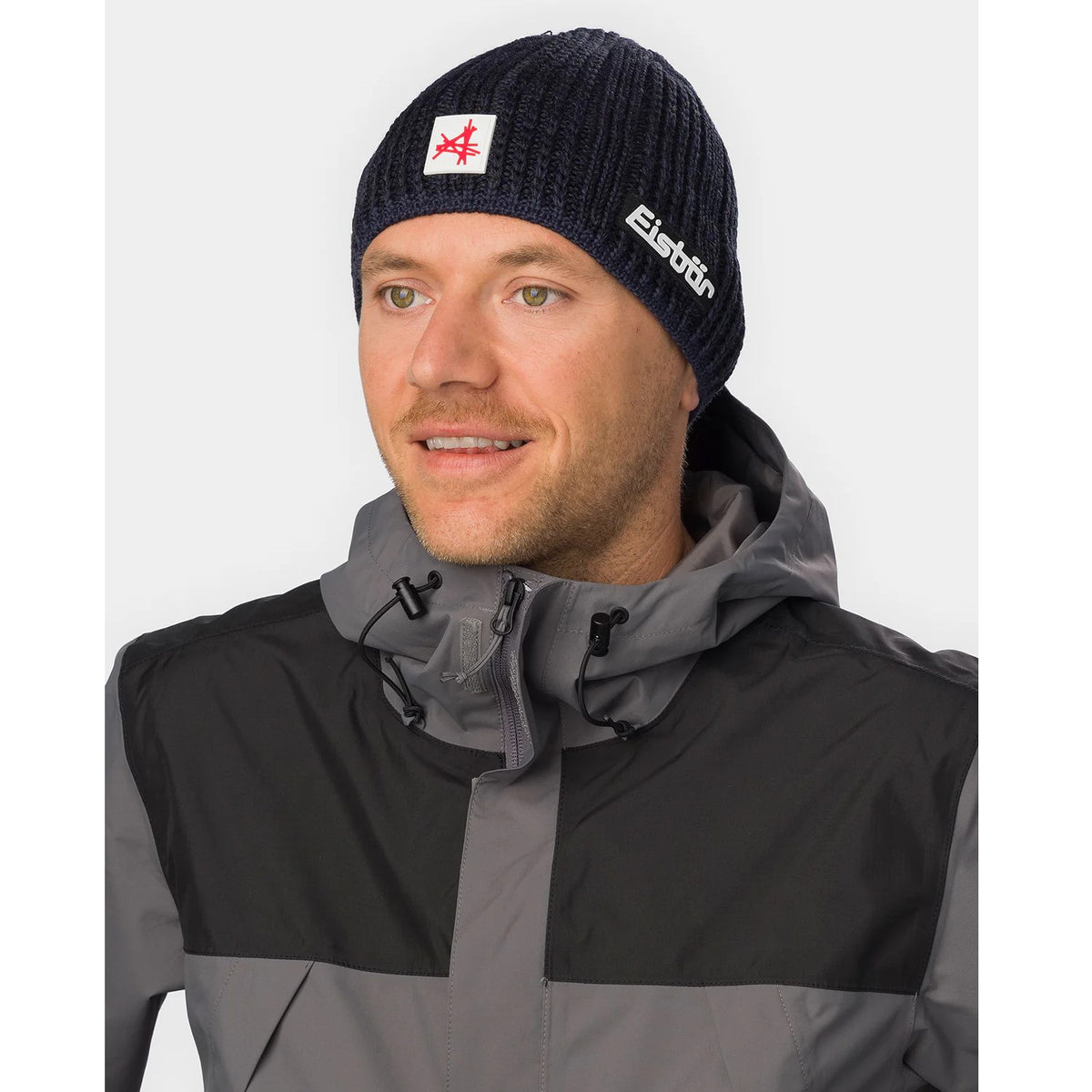 Eisbär Rene MÜ SA Strickmütze für Damen und Herren