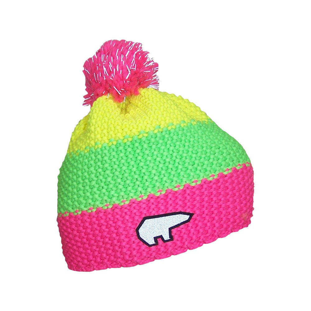 Eisbär Star Safety Pompon Bommelmütze 30123