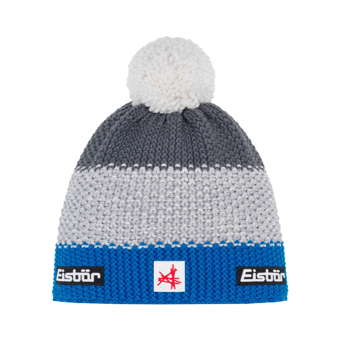 Eisbär Star Pompon MÜ SA Strickmütze Herren Damen Mütze Wintermütze