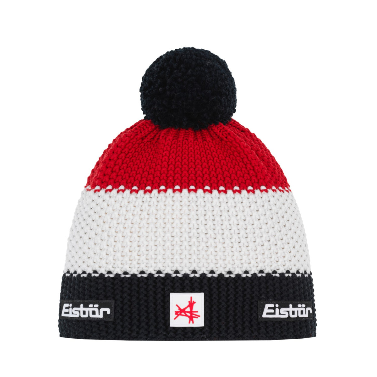 Eisbär Star Pompon MÜ SA Strickmütze Herren Damen Mütze Wintermütze