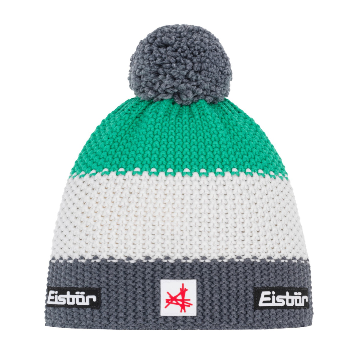 Eisbär Star Pompon MÜ SA Strickmütze Herren Damen Mütze Wintermütze