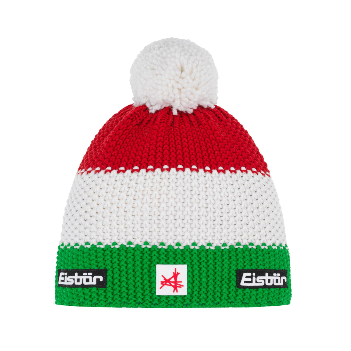 Eisbär Star Pompon MÜ SA Strickmütze Herren Damen Mütze Wintermütze
