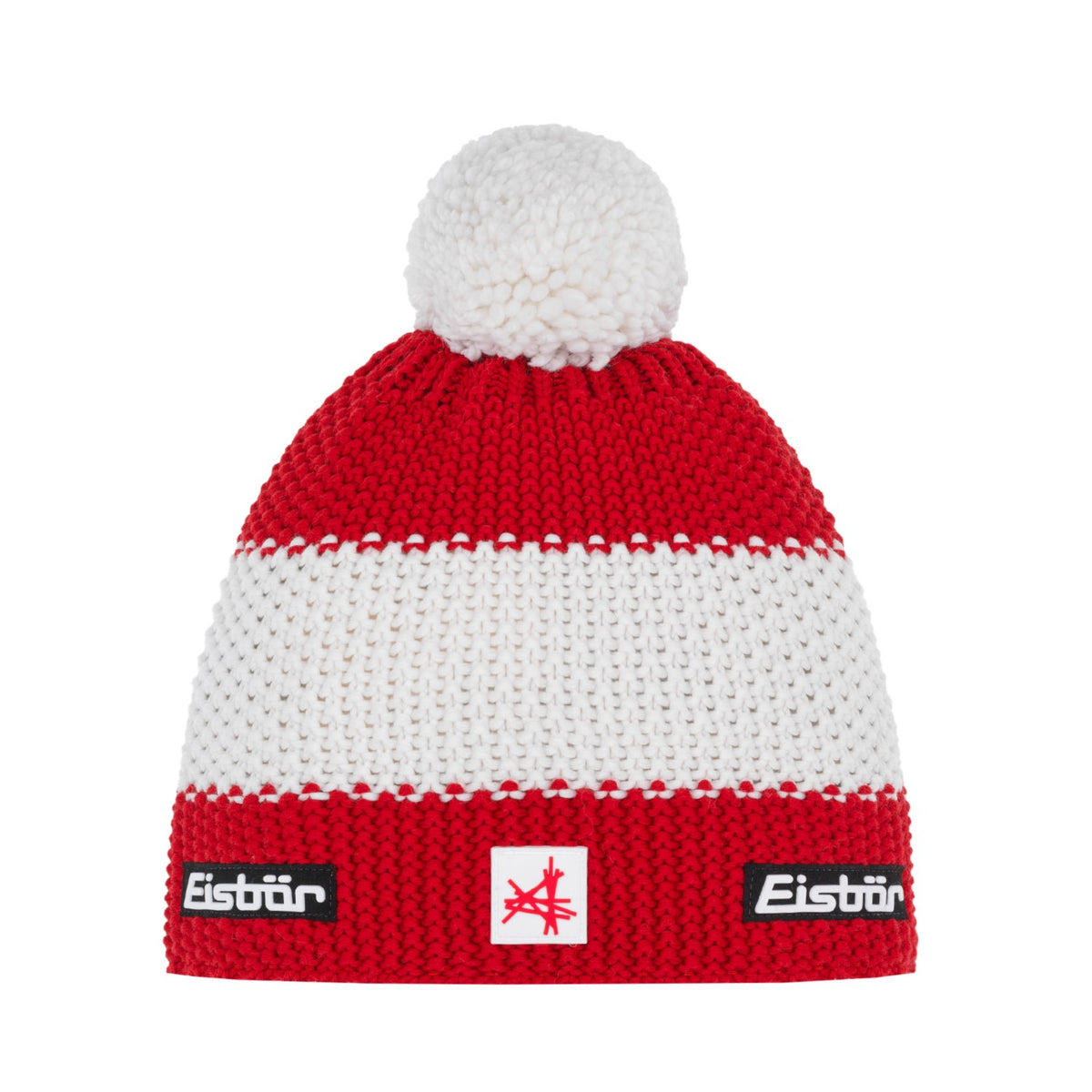 Eisbär Star Pompon MÜ SA Strickmütze Herren Damen Mütze Wintermütze