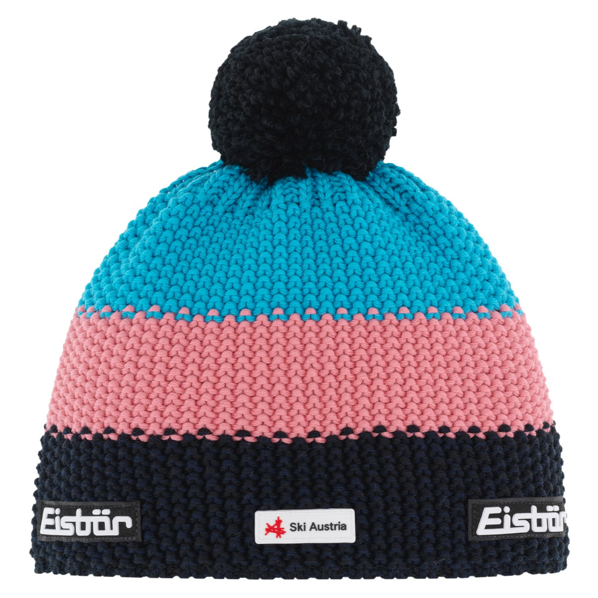 Eisbär Star Pompon MÜ SKA Strickmütze Herren Damen Mütze Wintermütze