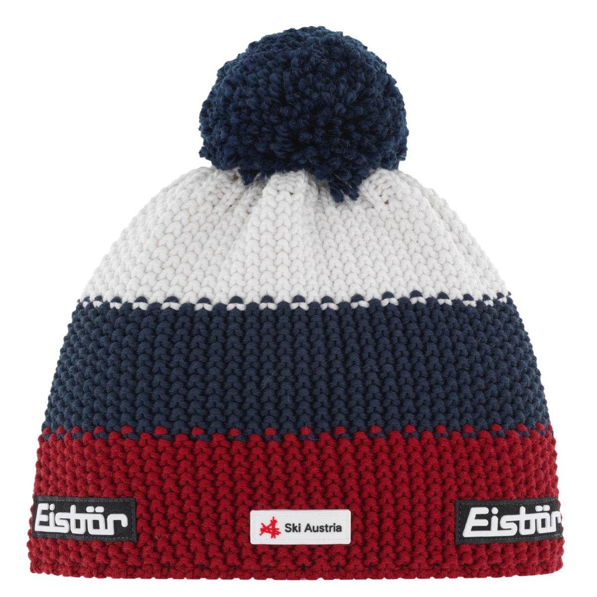 Eisbär Star Pompon MÜ SKA Strickmütze Herren Damen Mütze Wintermütze