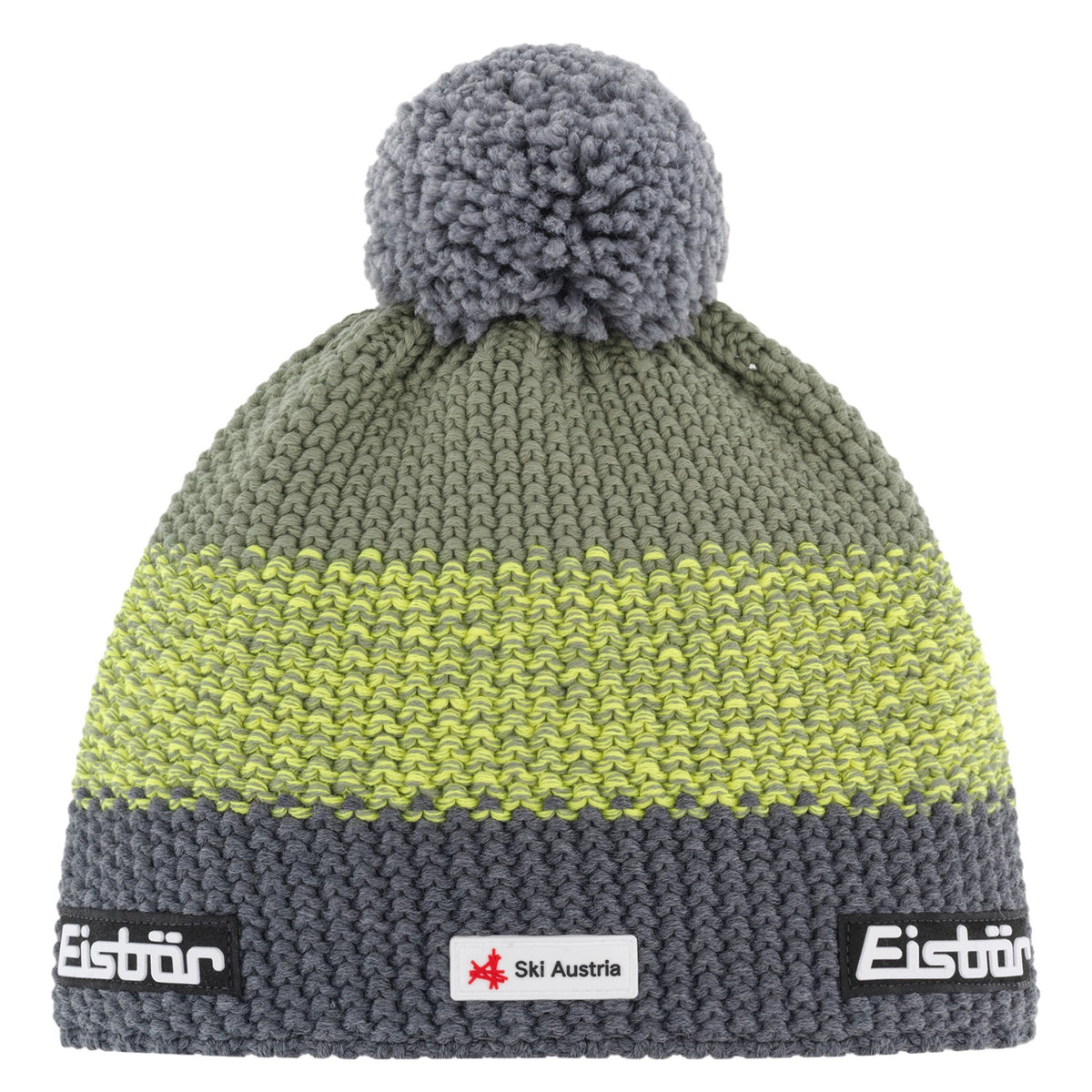 Eisbär Star Pompon MÜ SKA Strickmütze Herren Damen Mütze Wintermütze