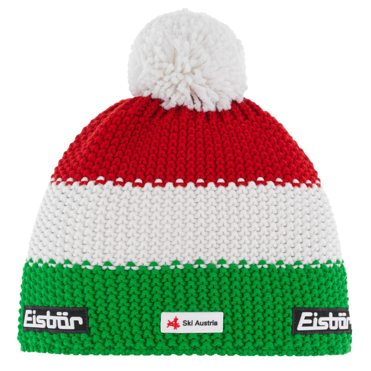 Eisbär Star Pompon MÜ SKA Strickmütze Herren Damen Mütze Wintermütze