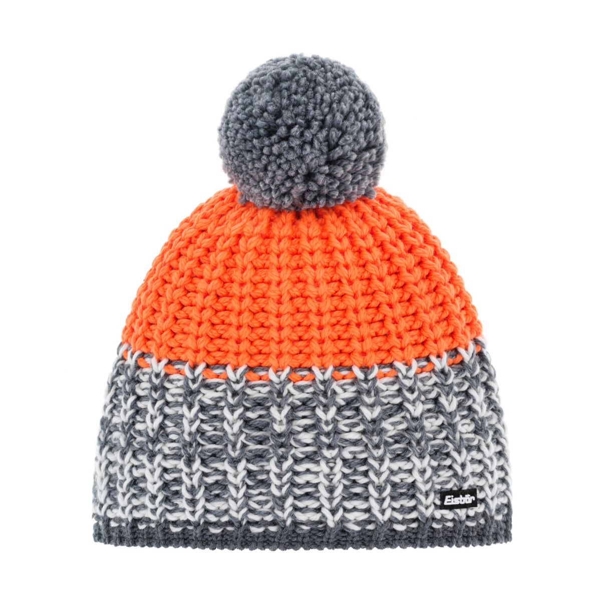 Eisbär Strickmütze mit Bommel Focus Pompon MÜ