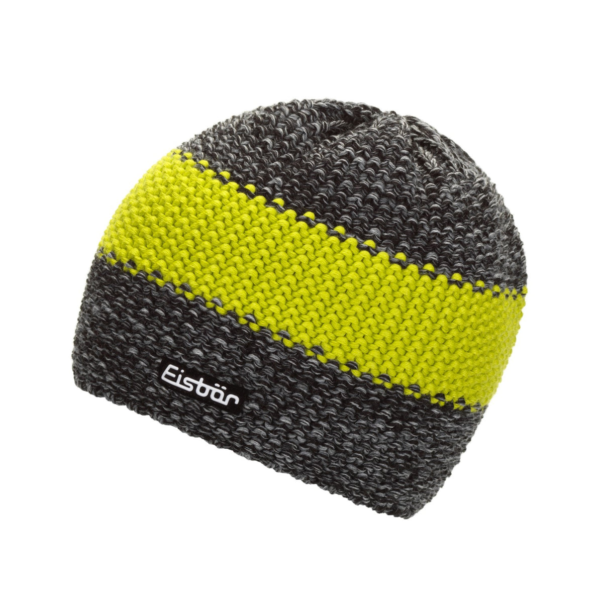 Eisbär Mütze / Grobstrick Wintermütze für Damen und Herren XL